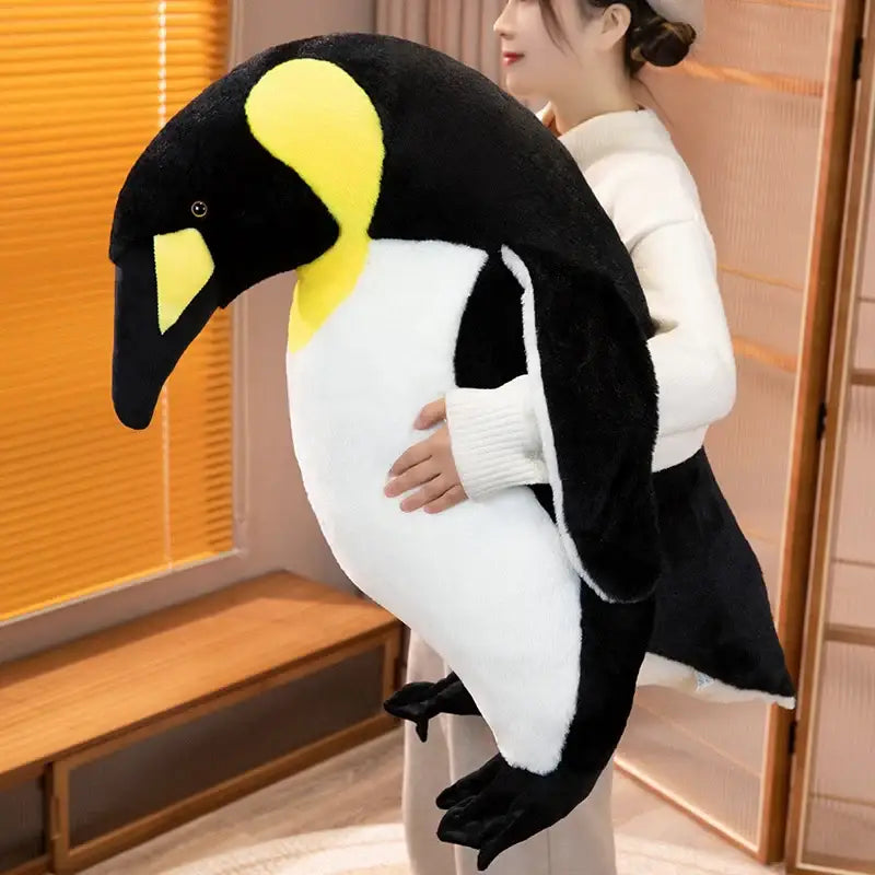 peluche géante pingouin