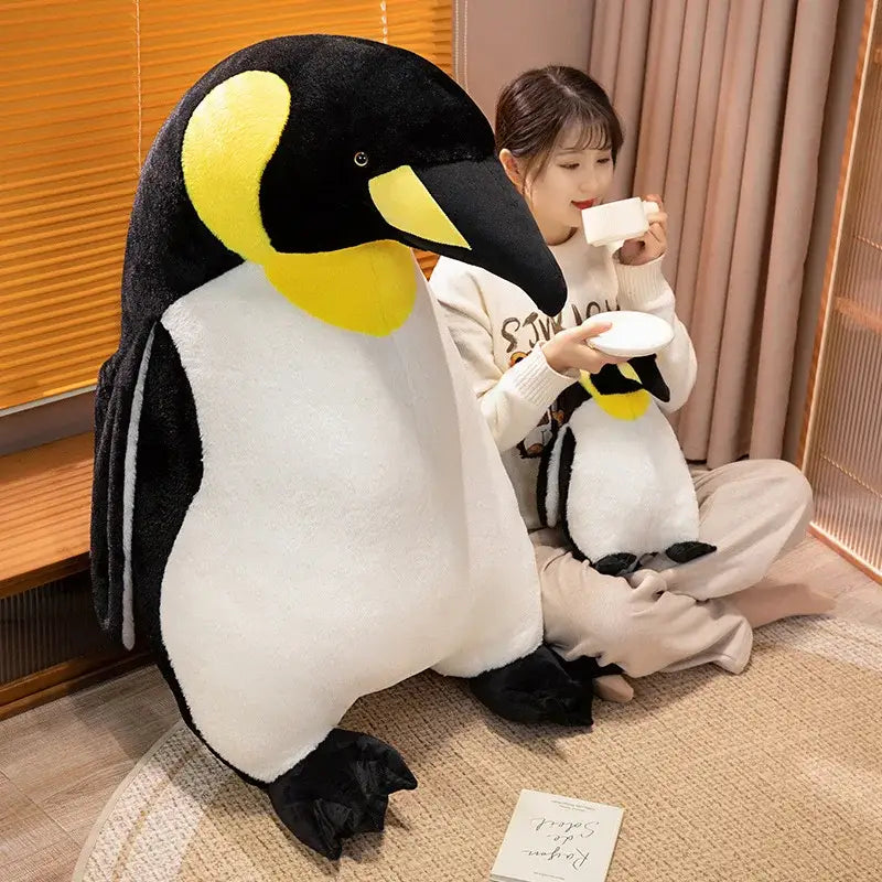 peluche géante pingouin
