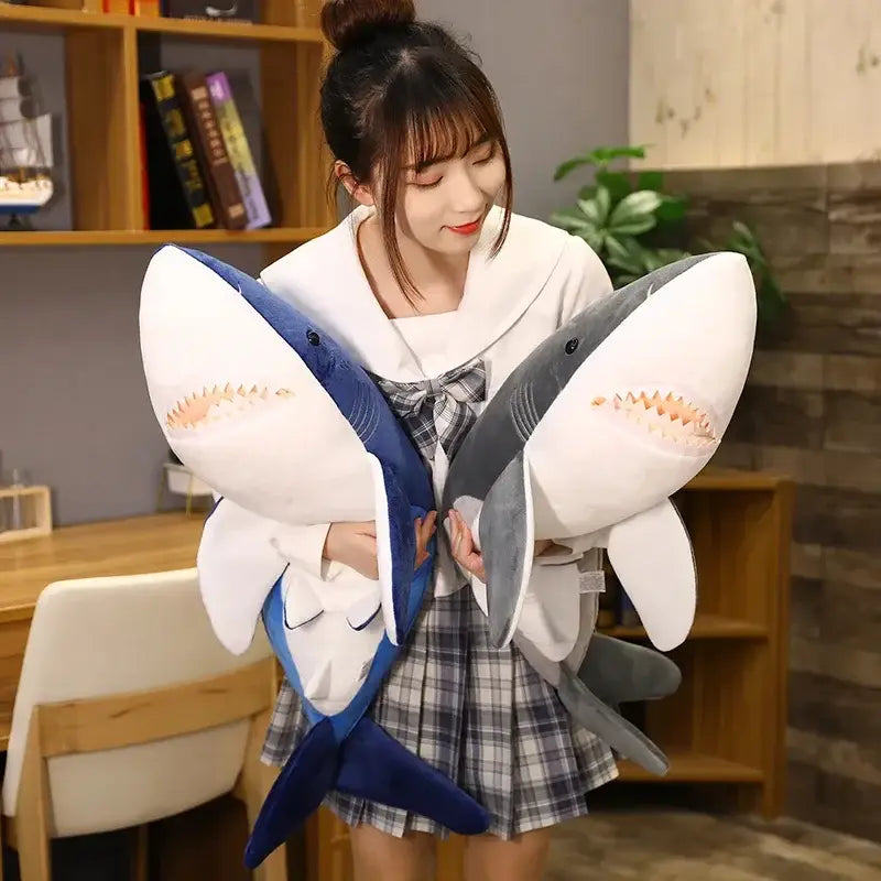peluche géante requin