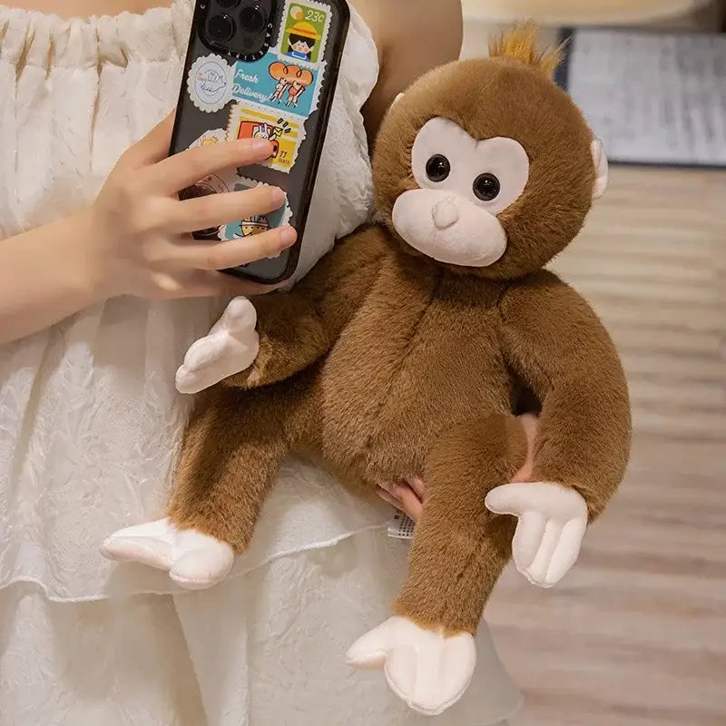 peluche géante singe