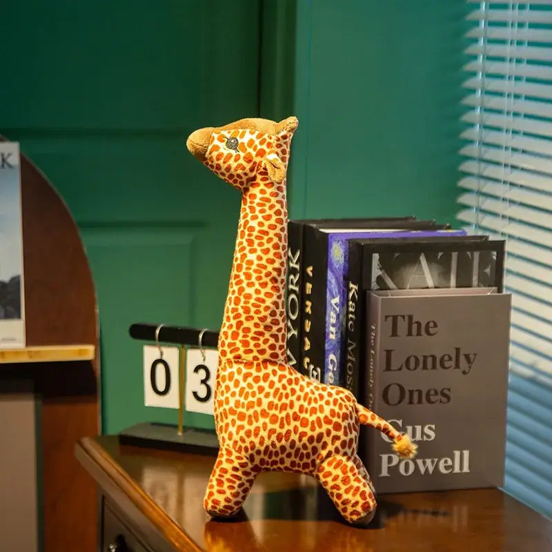 peluche girafe gros yeux - 40cm