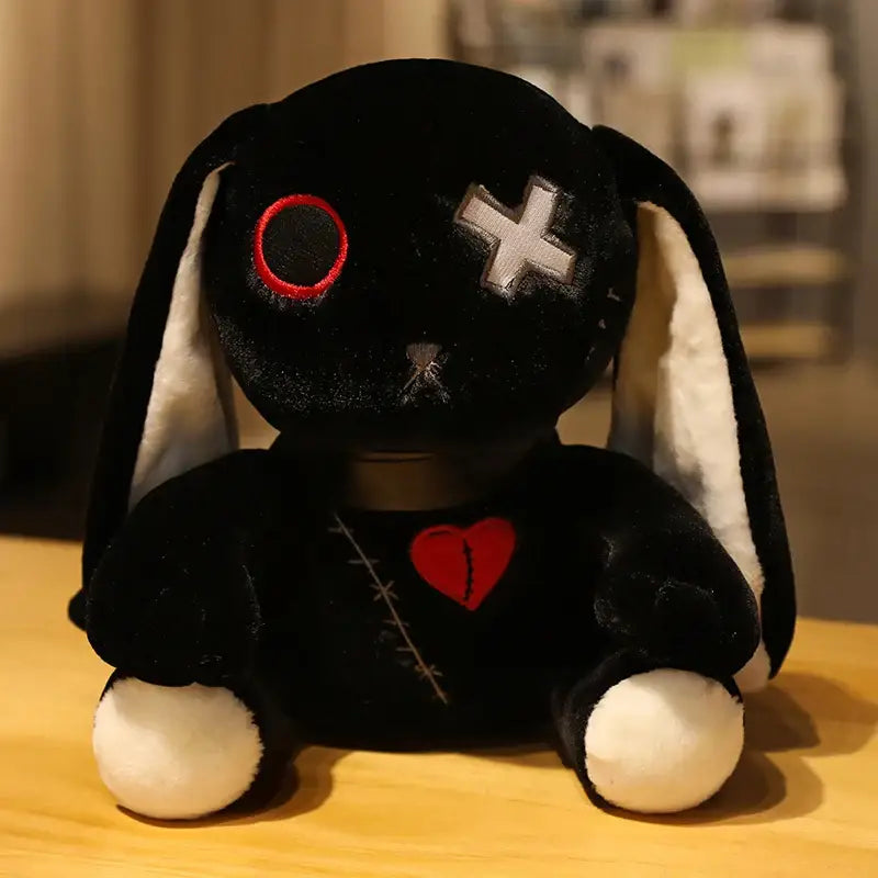 peluche gothique - Noir / 25cm