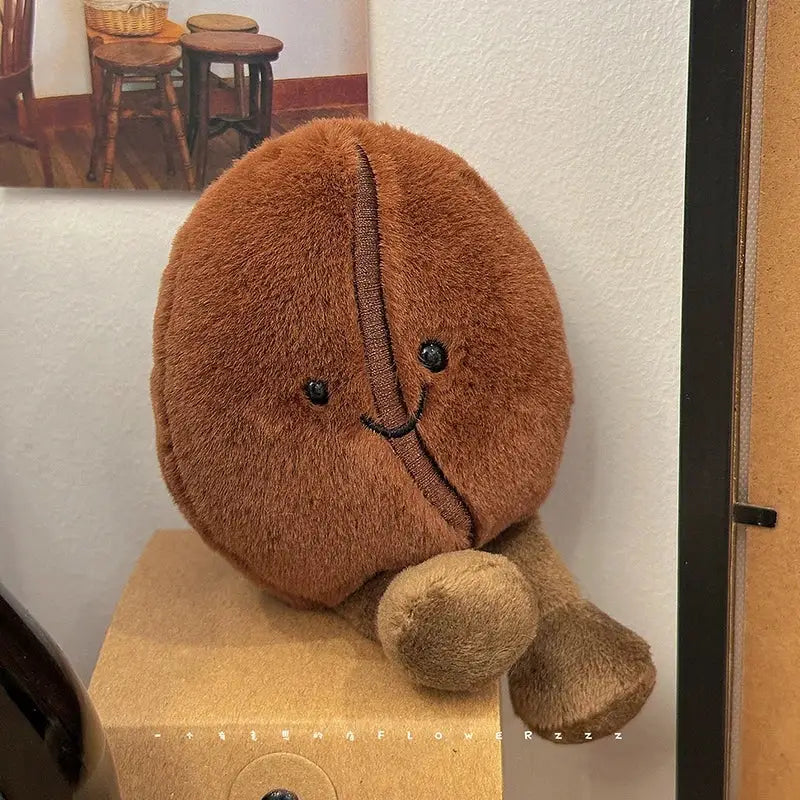 peluche grain de café - 21cm Including feet