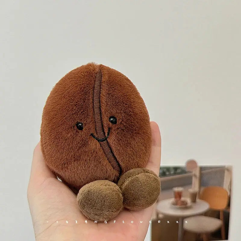 peluche grain de café - 21cm Including feet