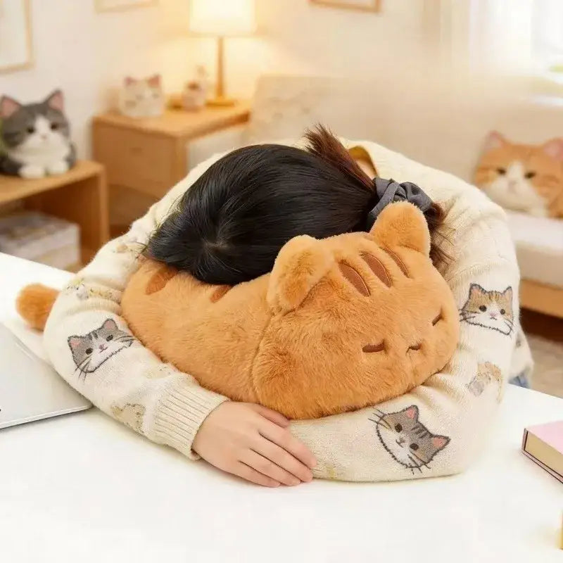 peluche gros chat