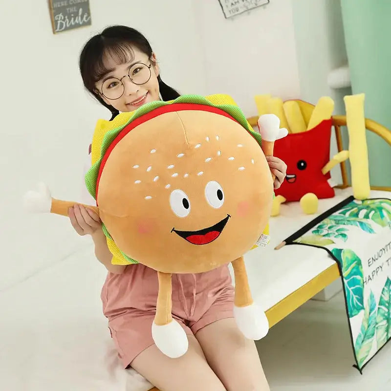 peluche hamburger
