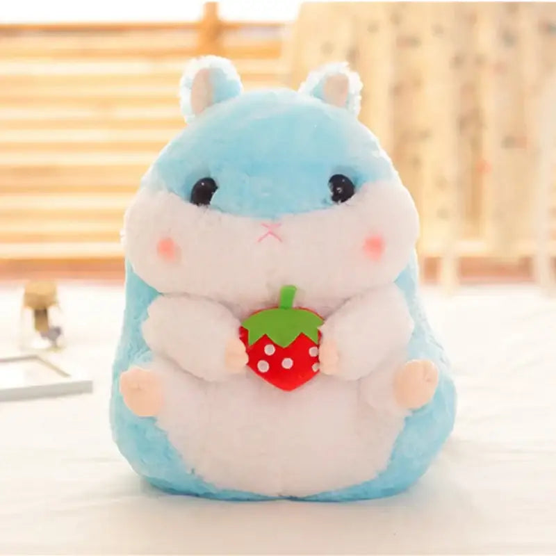 peluche hamster grande - Bleu / 38cm