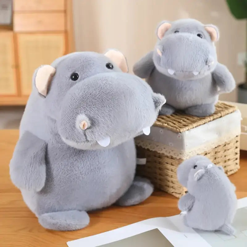 peluche hippopotame bebe