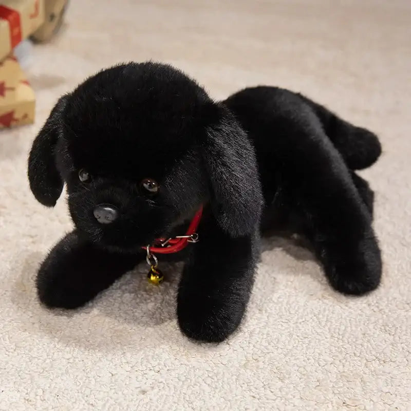 peluche labrador retriever - Noir / 40cm