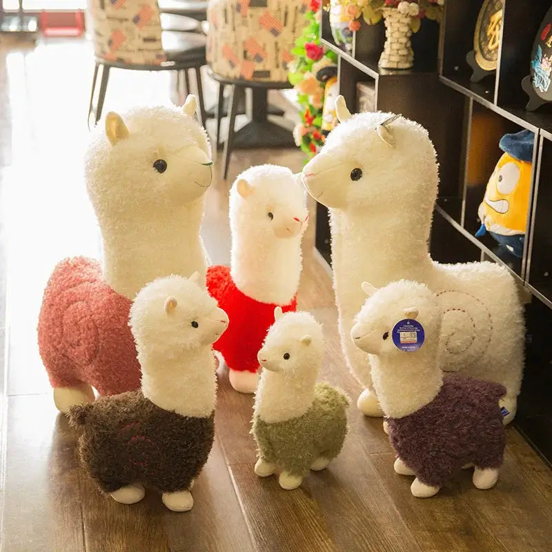 peluche lama alpaga
