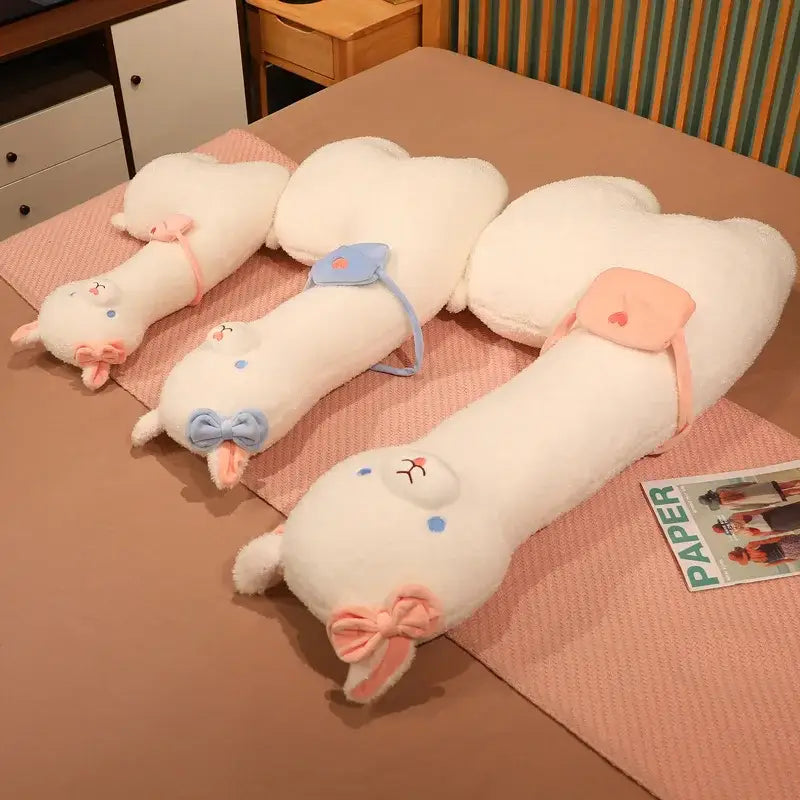 peluche lapaga blanc