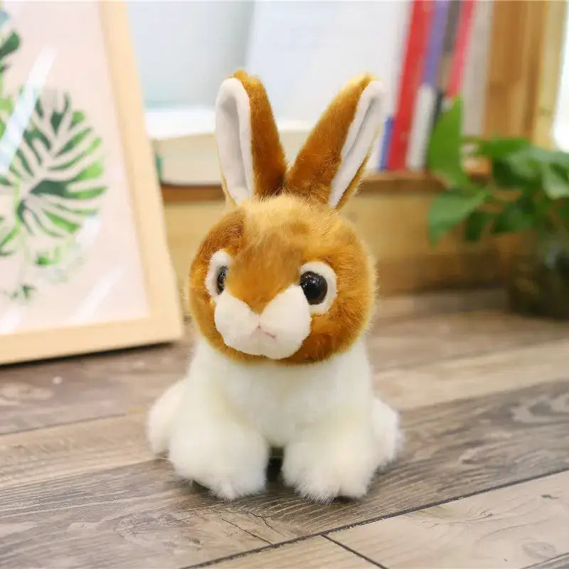peluche lapin de paques - Brun / 20cm