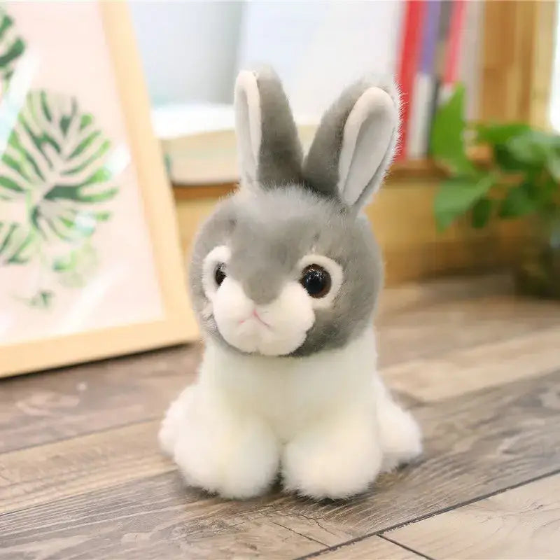 peluche lapin de paques - Gris / 20cm