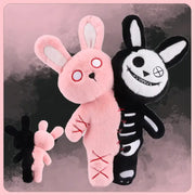 peluche lapin gothique