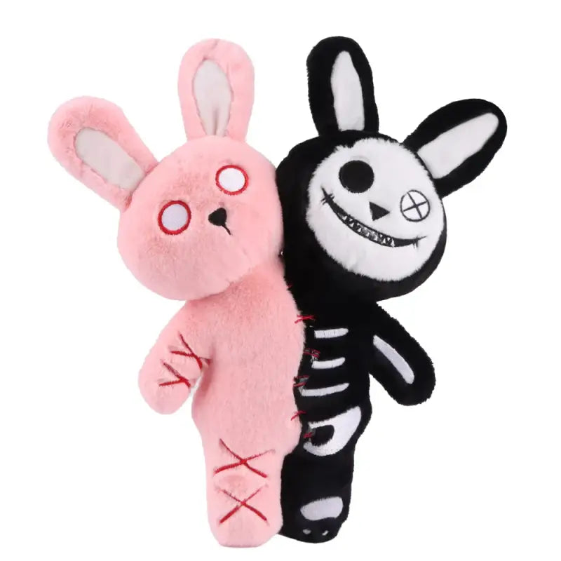 peluche lapin gothique