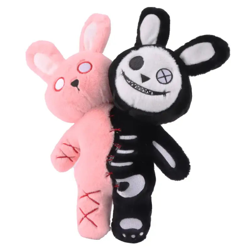 peluche lapin gothique