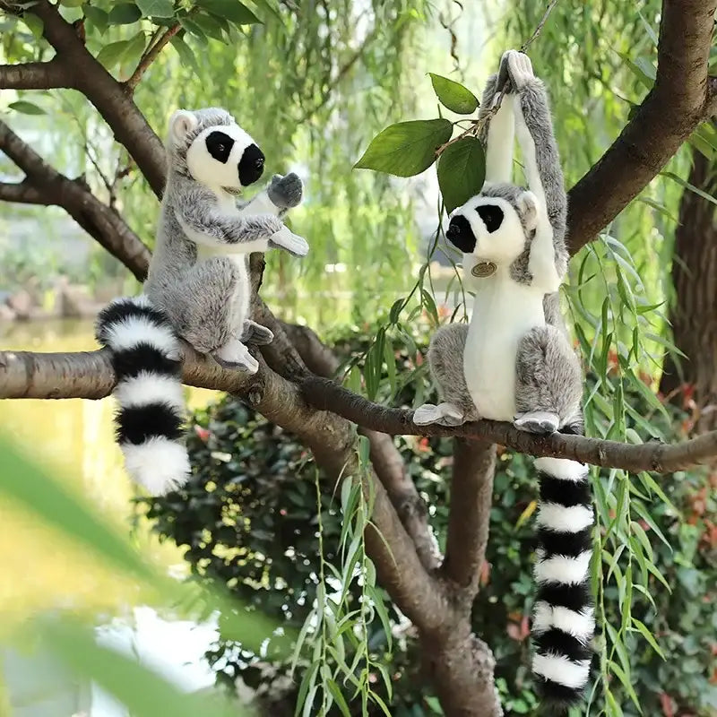 peluche lemurien