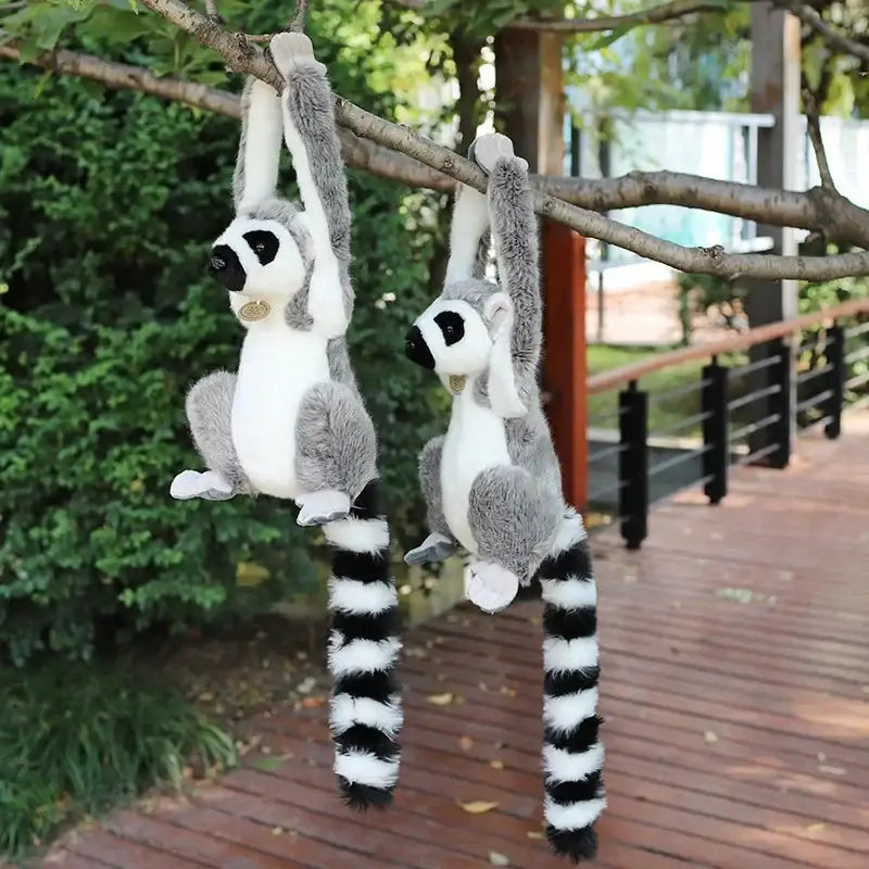 peluche lemurien