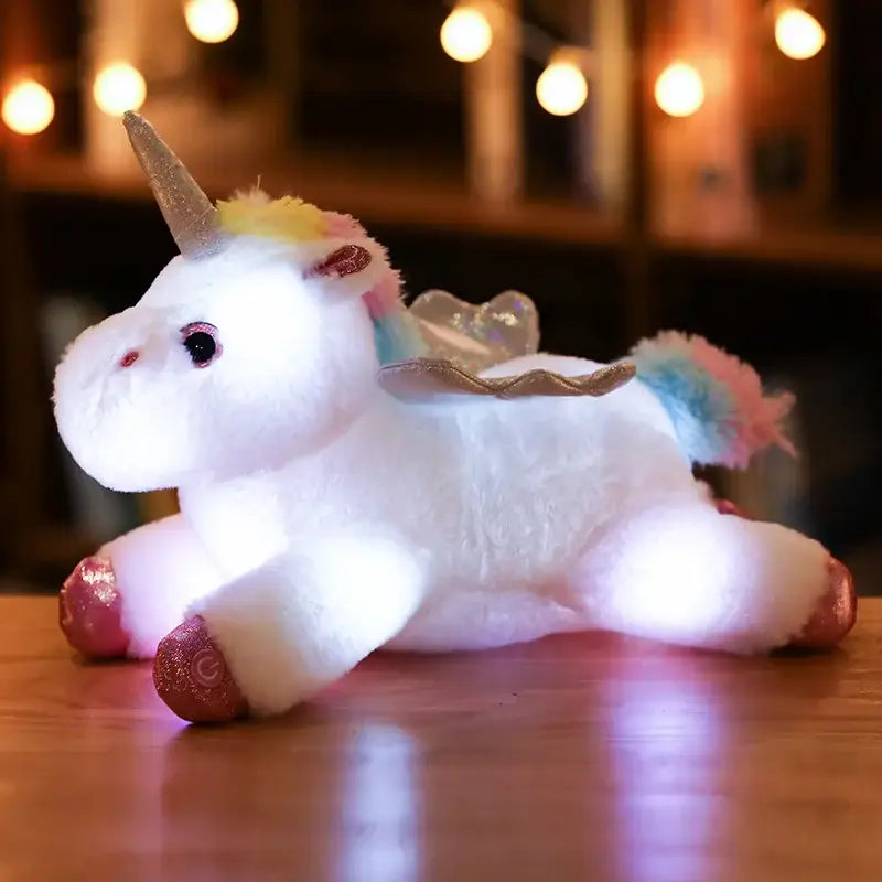 peluche licorne interactive