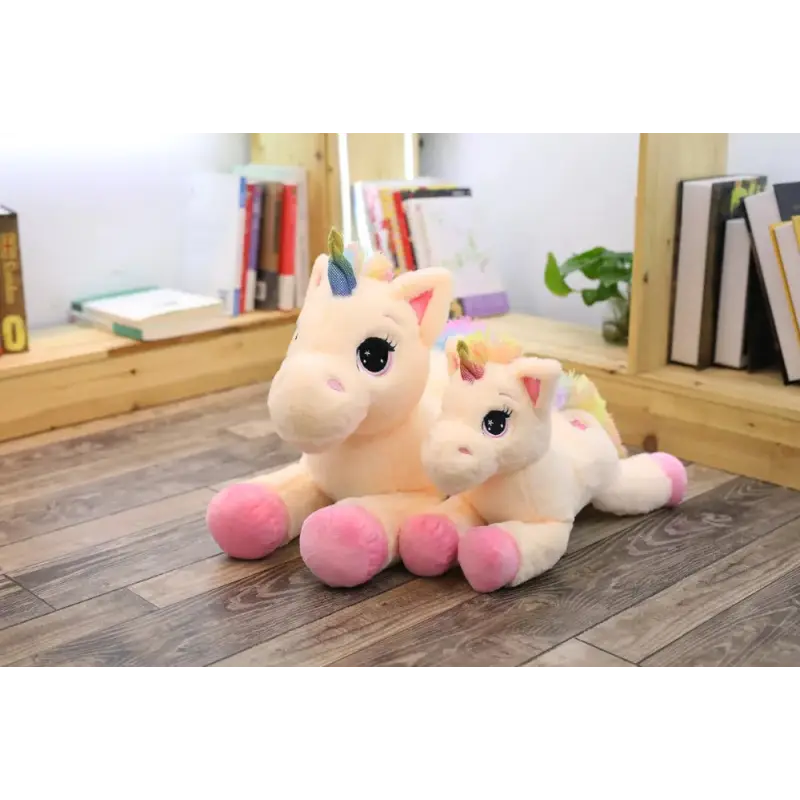 peluche licorne rose