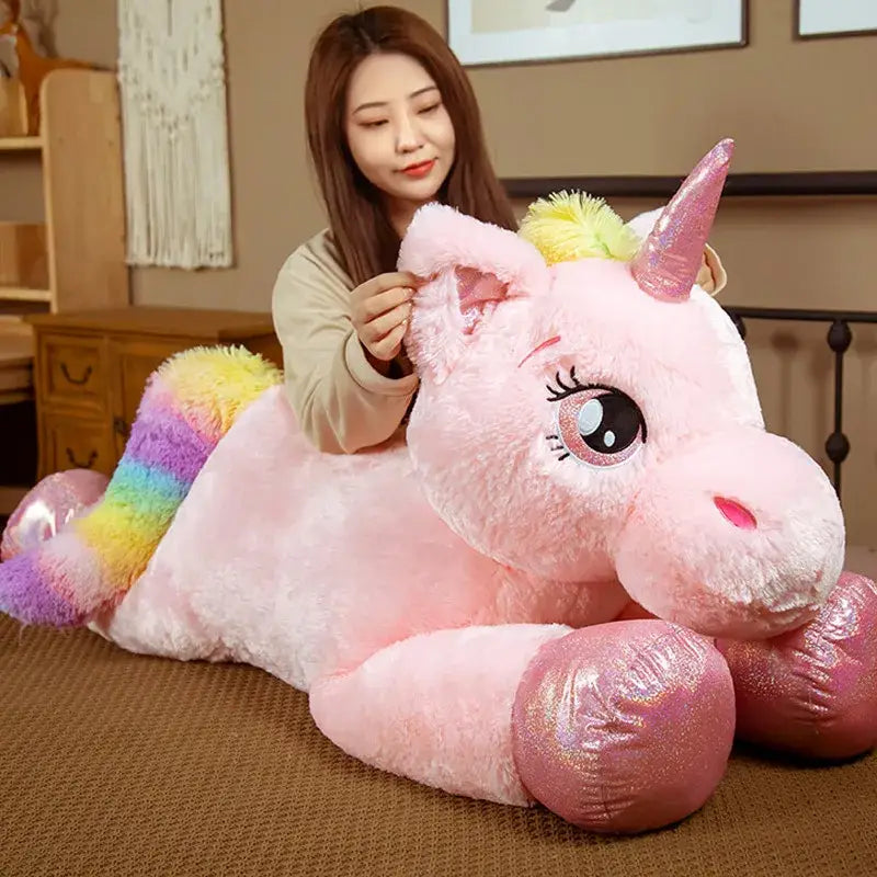 peluche licorne xxl