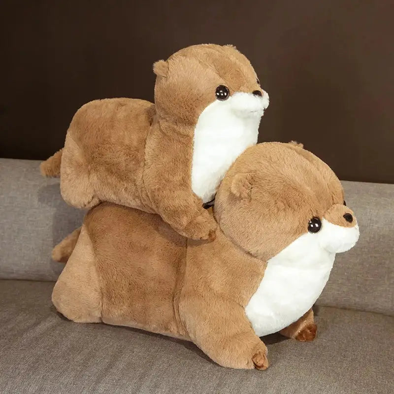 peluche loutre apaisante