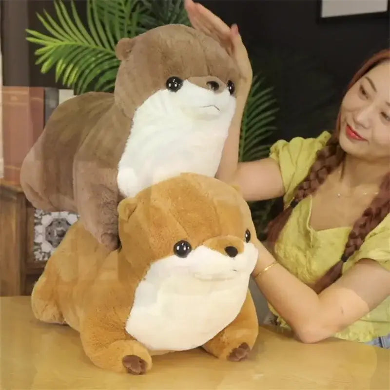 peluche loutre apaisante