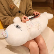 peluche loutre sommeil