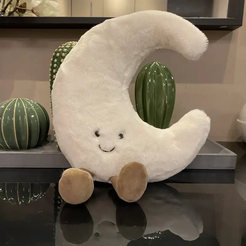 peluche lune 30cm
