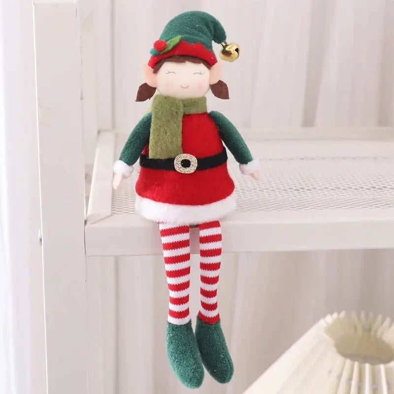 peluche lutin de noel