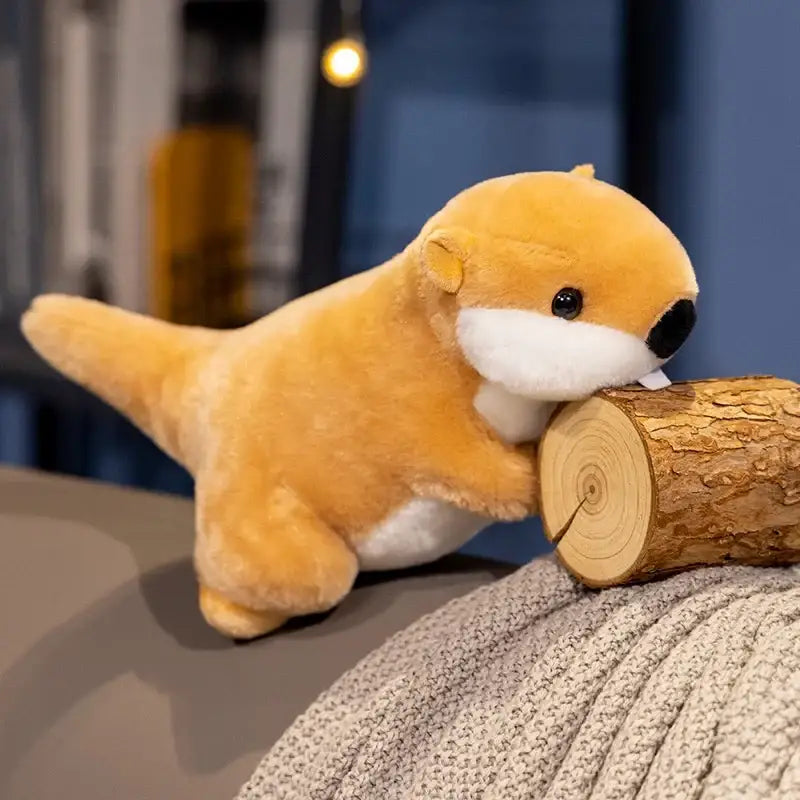peluche marmotte bebe