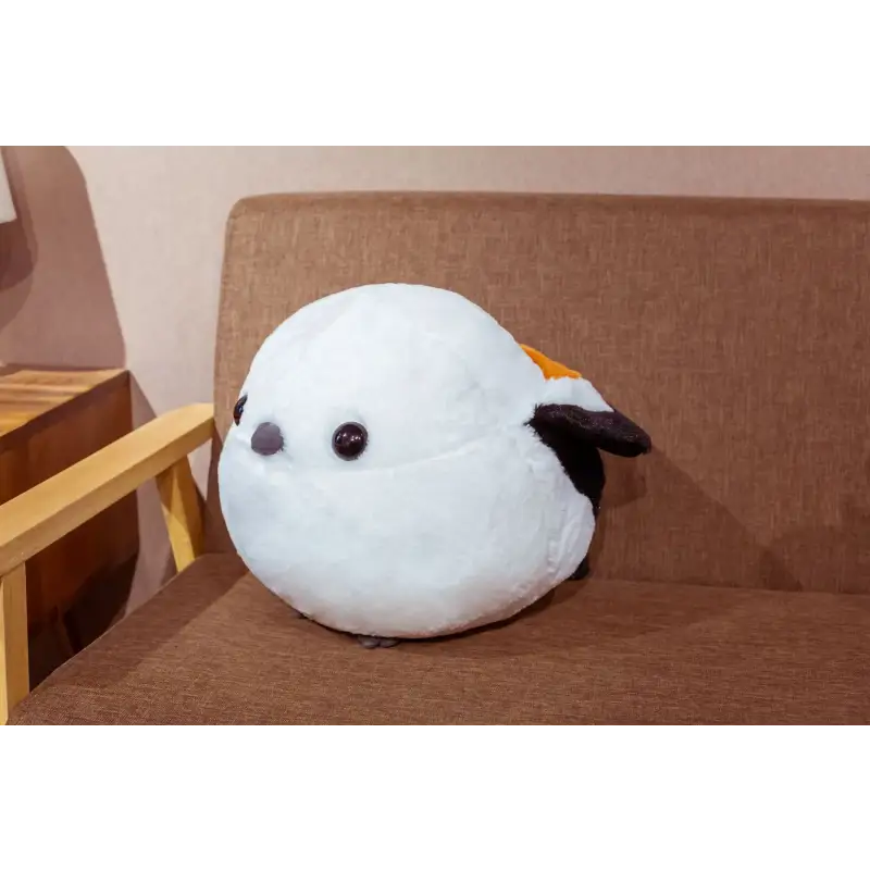 peluche moineau - Blanc / 30cm