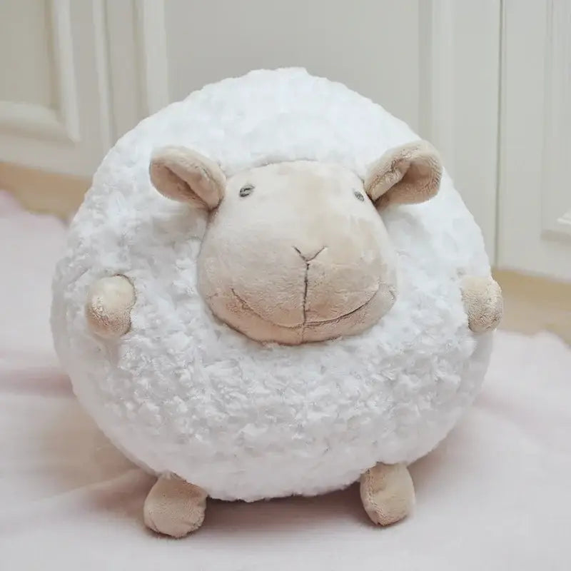 peluche mouton bebe - Blanc