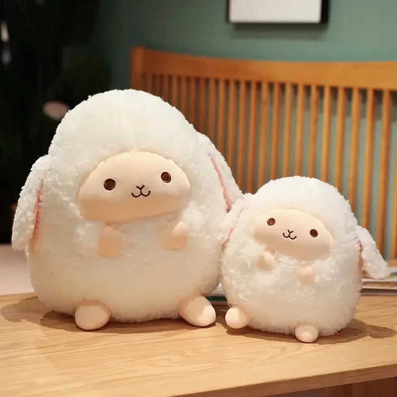 peluche mouton coussin