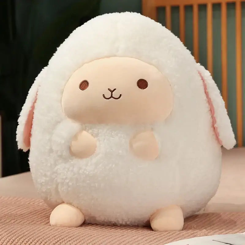 peluche mouton coussin - 23cm