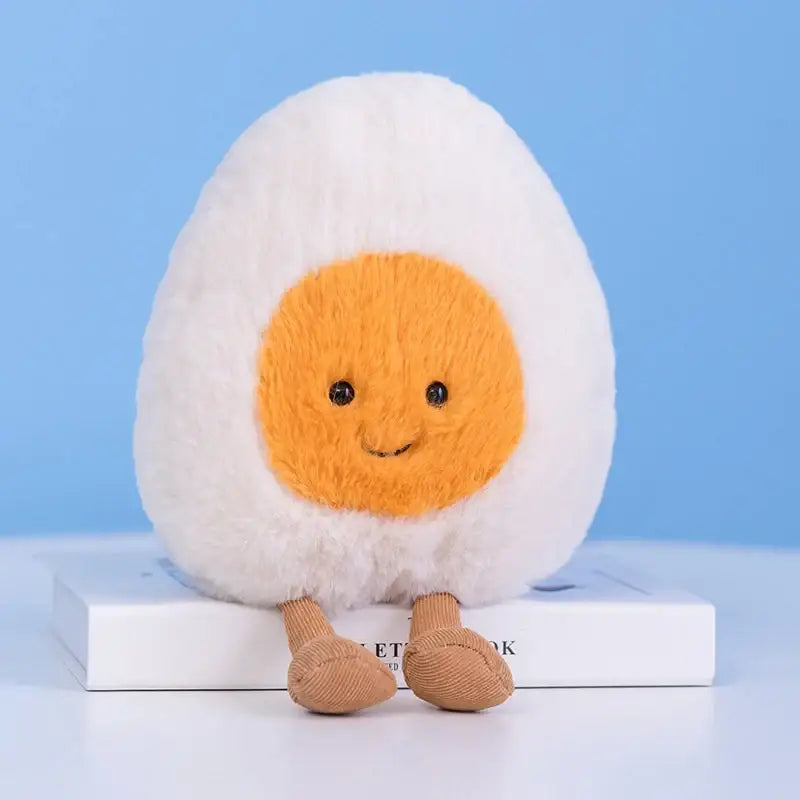 peluche oeuf - Souriant