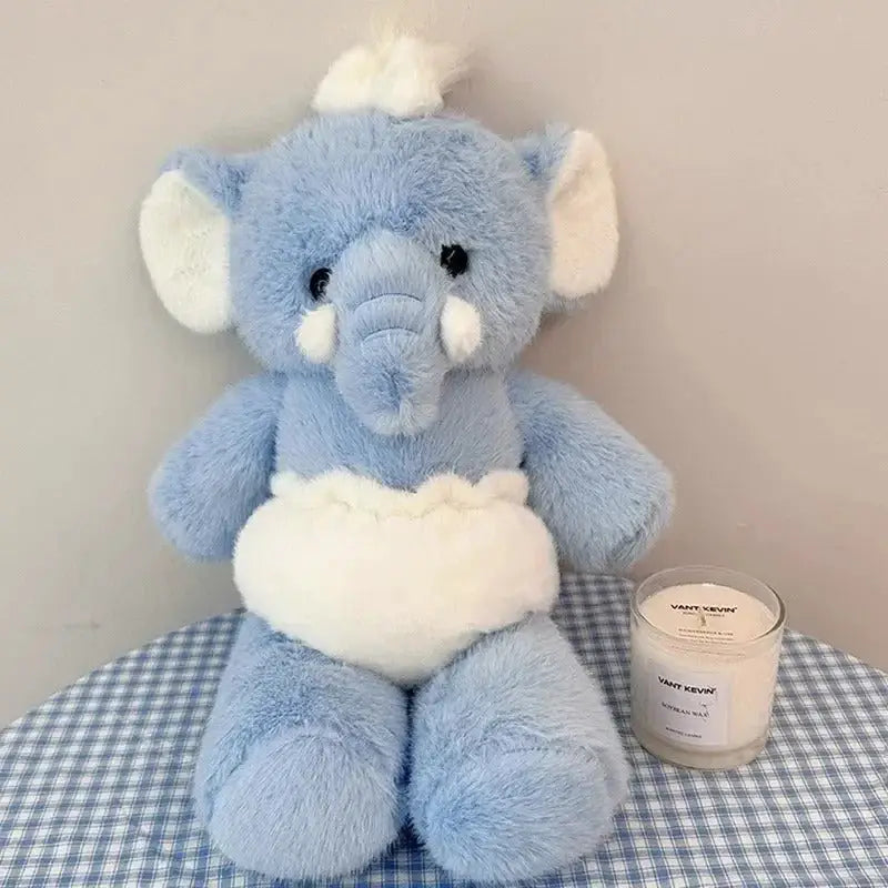 peluche oreiller éléphant - 35cm
