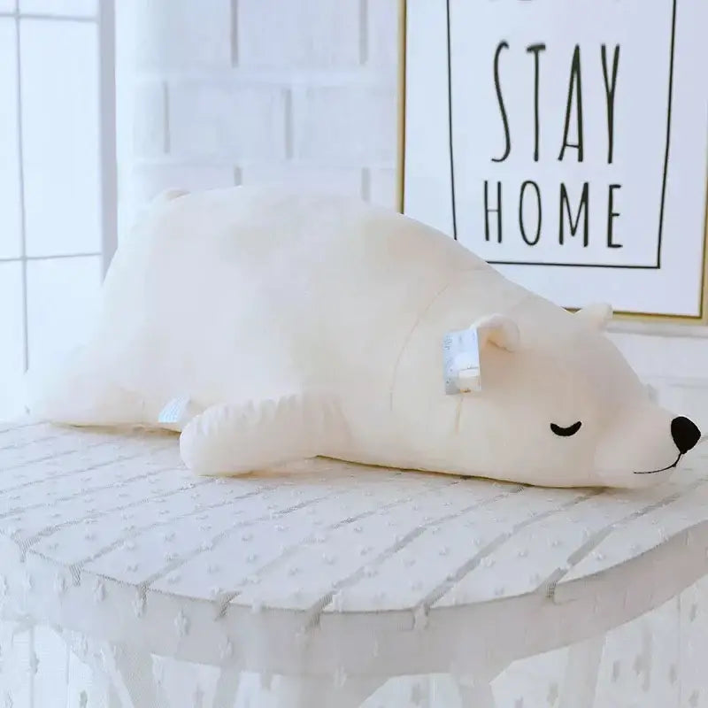 Ben l’Ours Couvert - Blanc / 35cm - Peluche Ours habillé