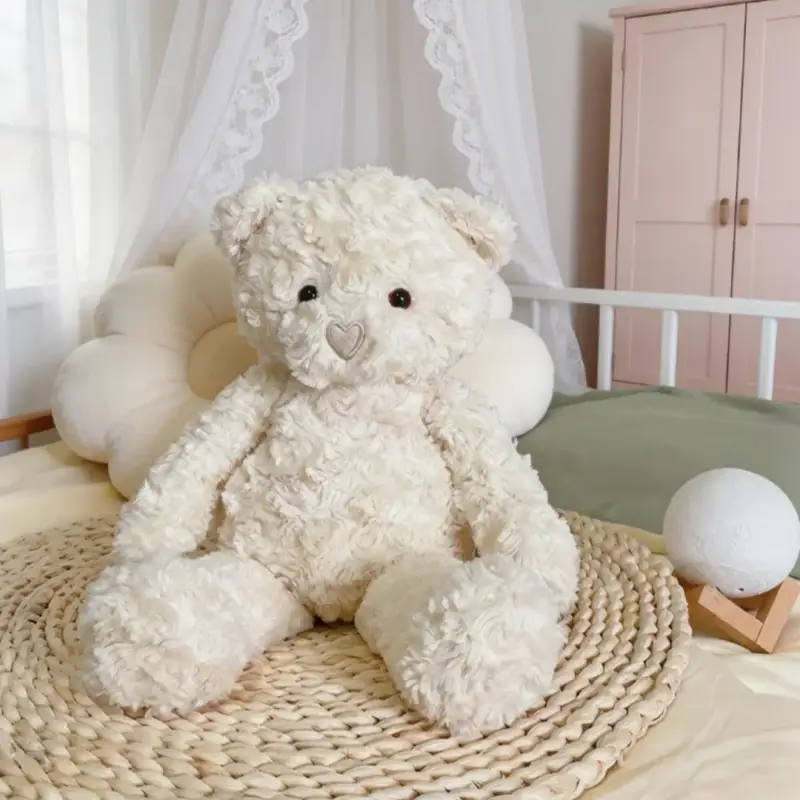 peluche ourson blanc