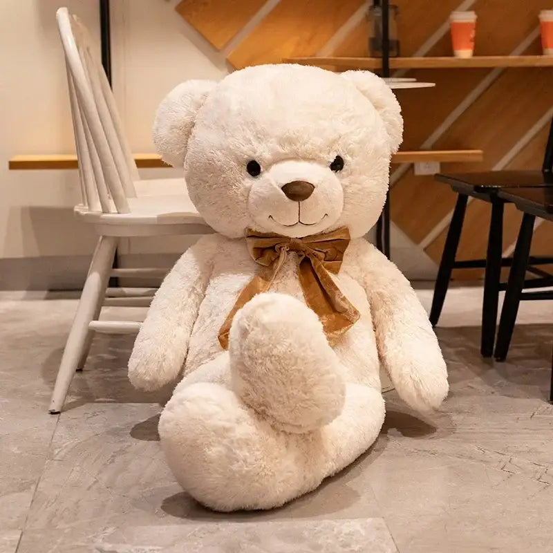 peluche ourson geant - Blanc