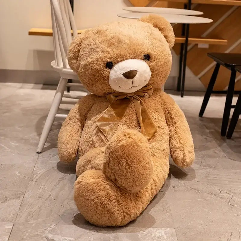peluche ourson geant - Brun Clair