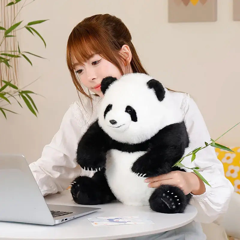 peluche panda 30cm