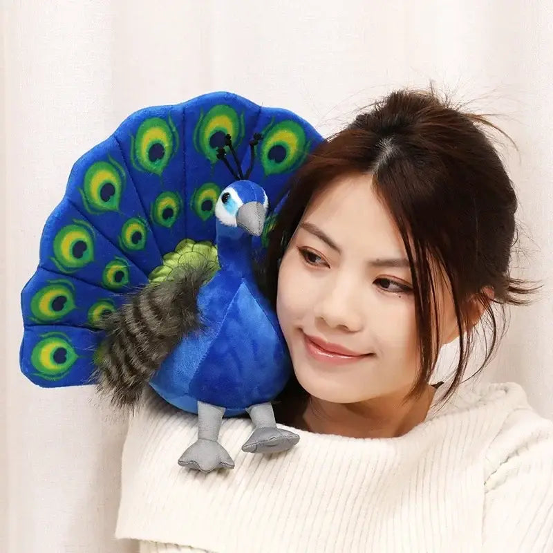 peluche paon
