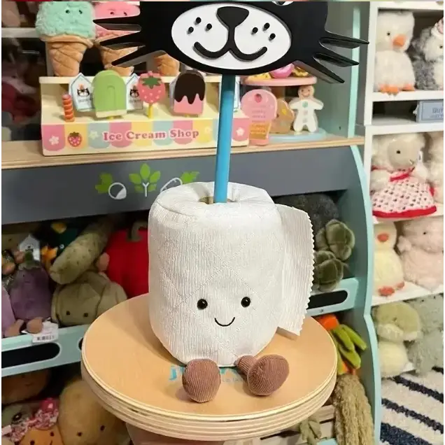 peluche papier toilette