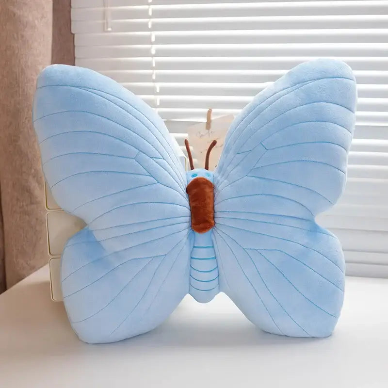 peluche papillon - Bleu