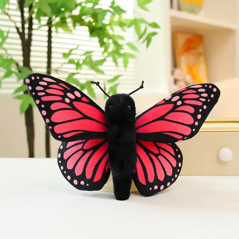 peluche papillon de nuit - 23cm Butterfly