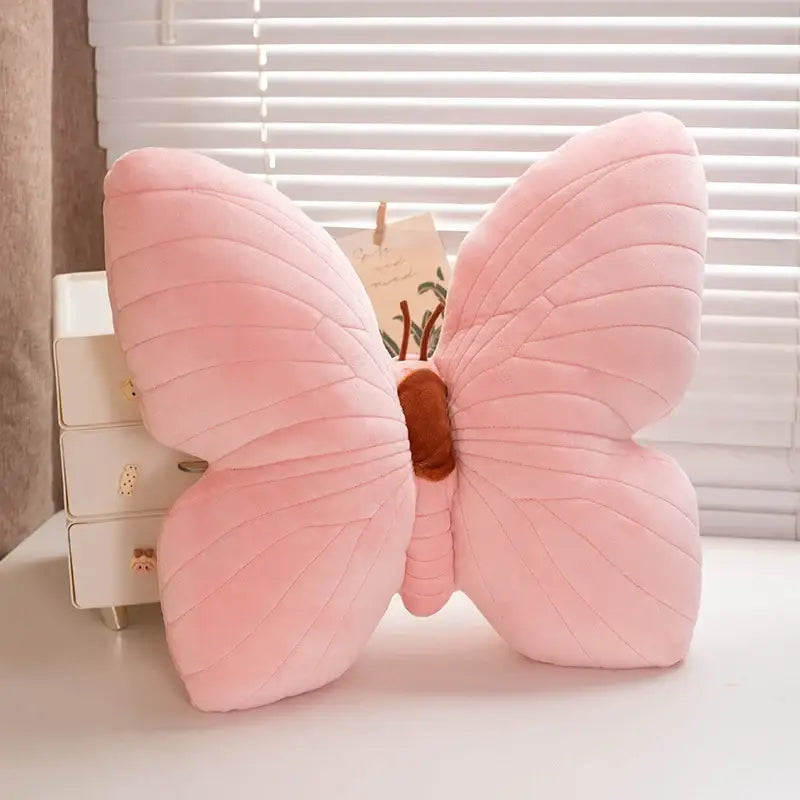 peluche papillon - Rose