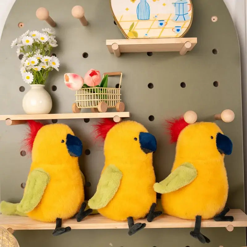 peluche perroquet pas cher