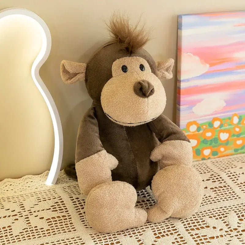 peluche petit singe - 25cm