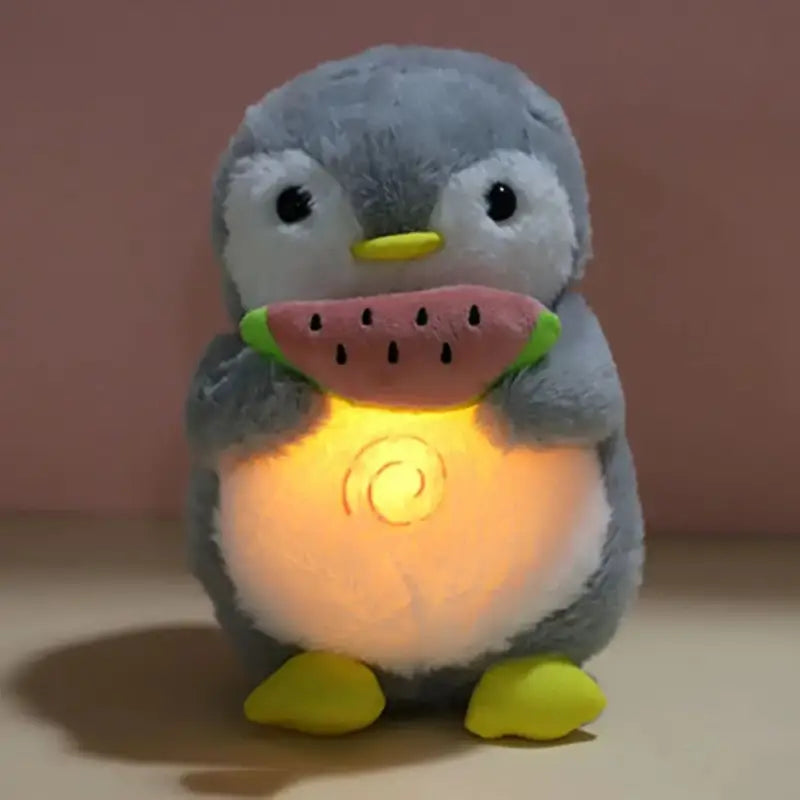 peluche pingouin veilleuse